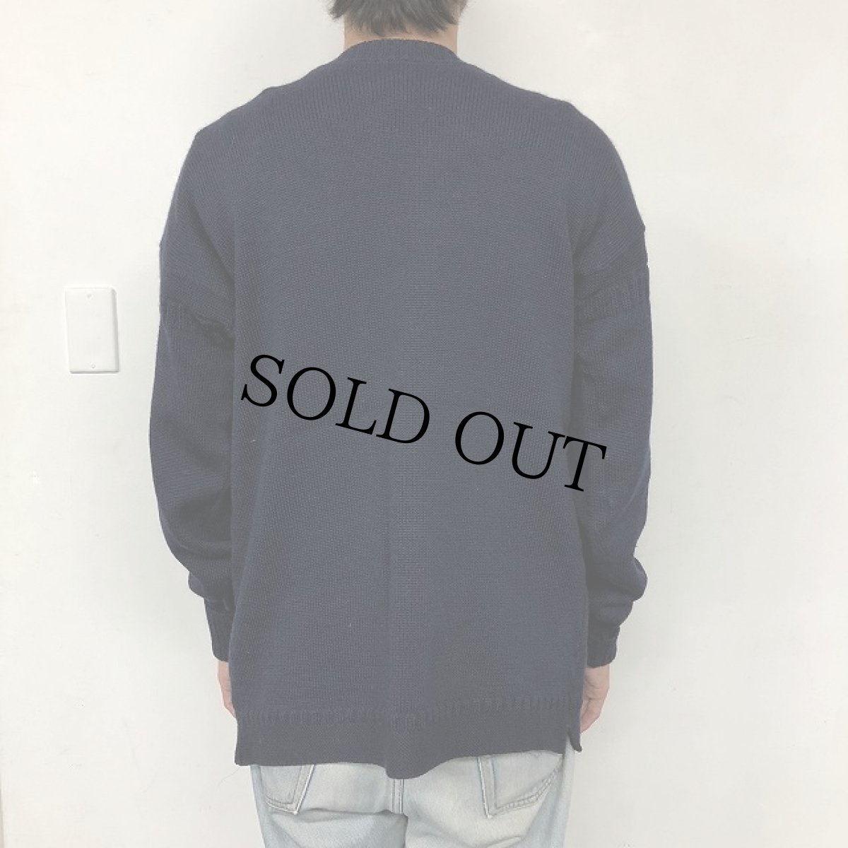 画像4: VINTAGE Guernsey Sweater Navy (4)
