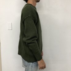 画像3: VINTAGE Guernsey Sweater Green (3)