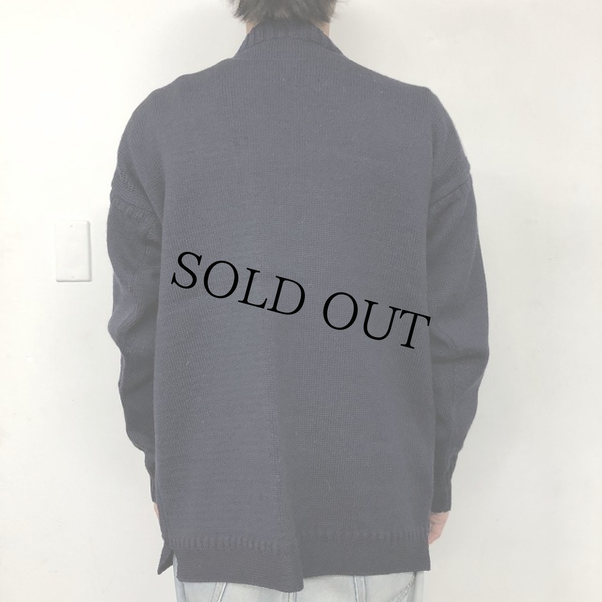 画像4: VINTAGE Guernsey Sweater Navy (4)