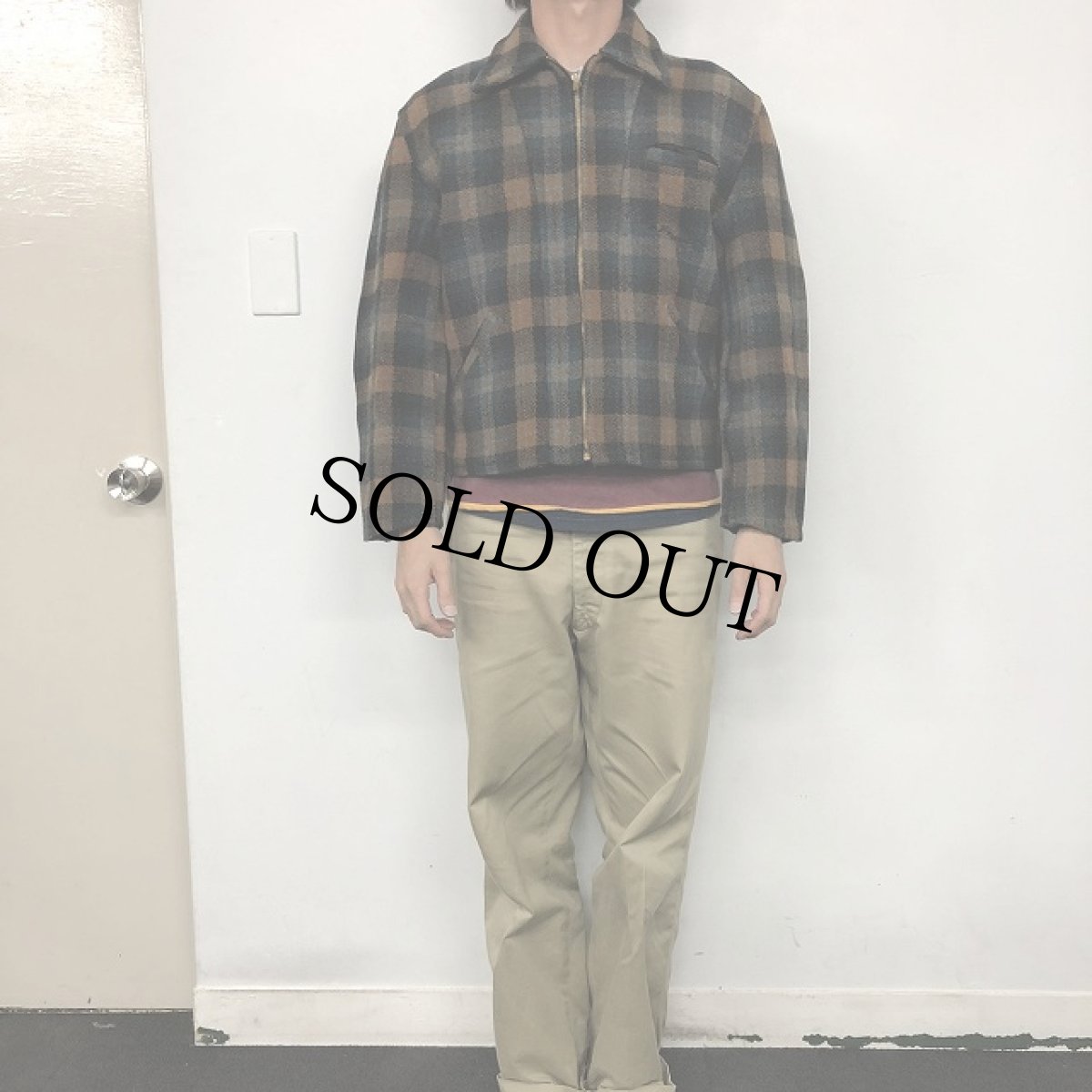 画像3: 40's Wool Sports JACKET (3)