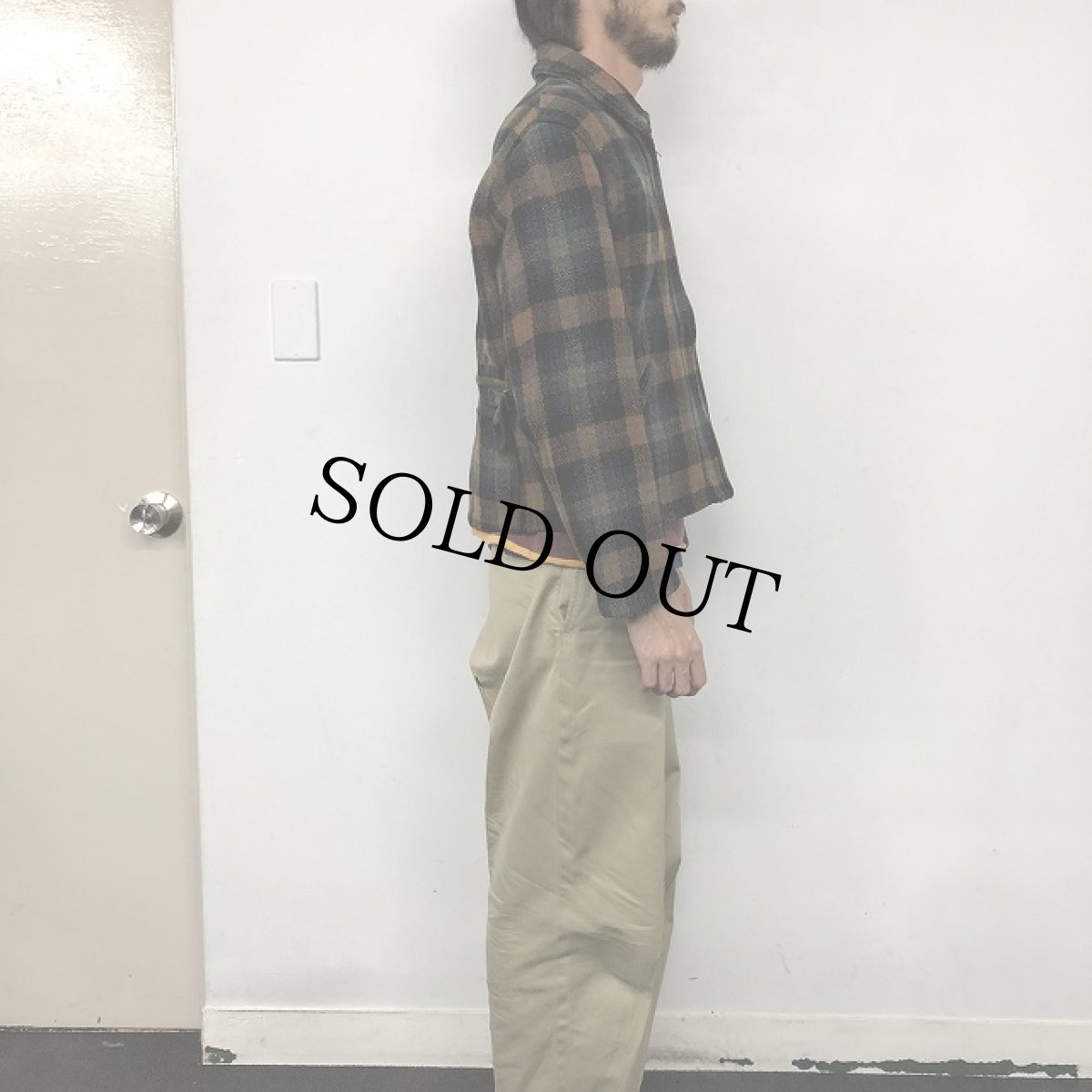 画像4: 40's Wool Sports JACKET (4)