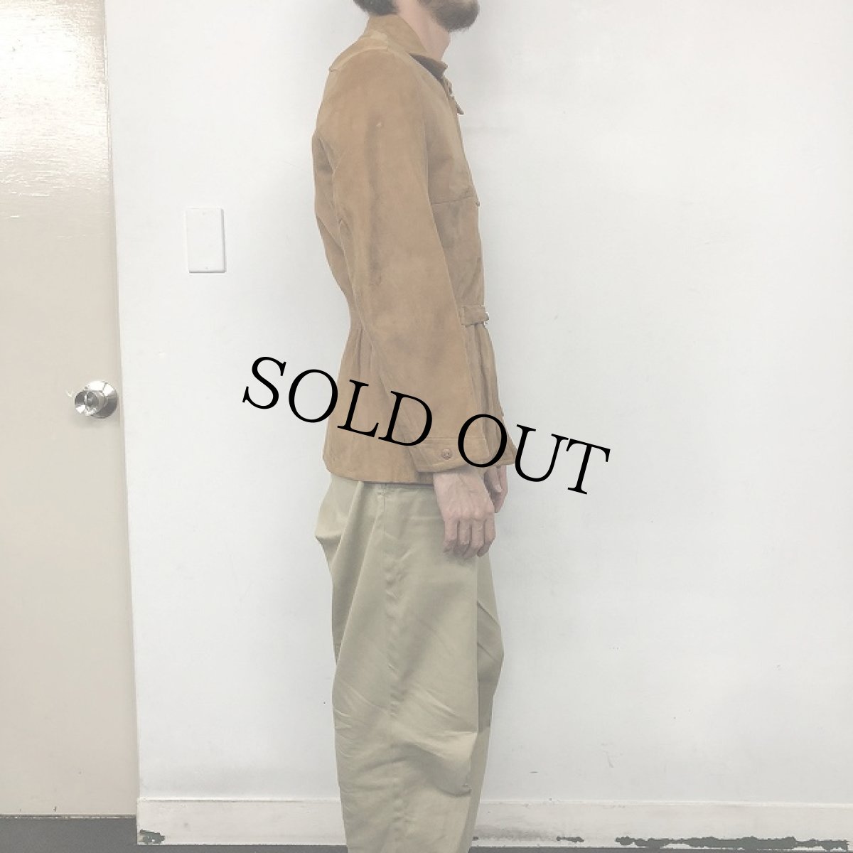 画像3: 50's〜60's Nubuck Sports Jacket (3)