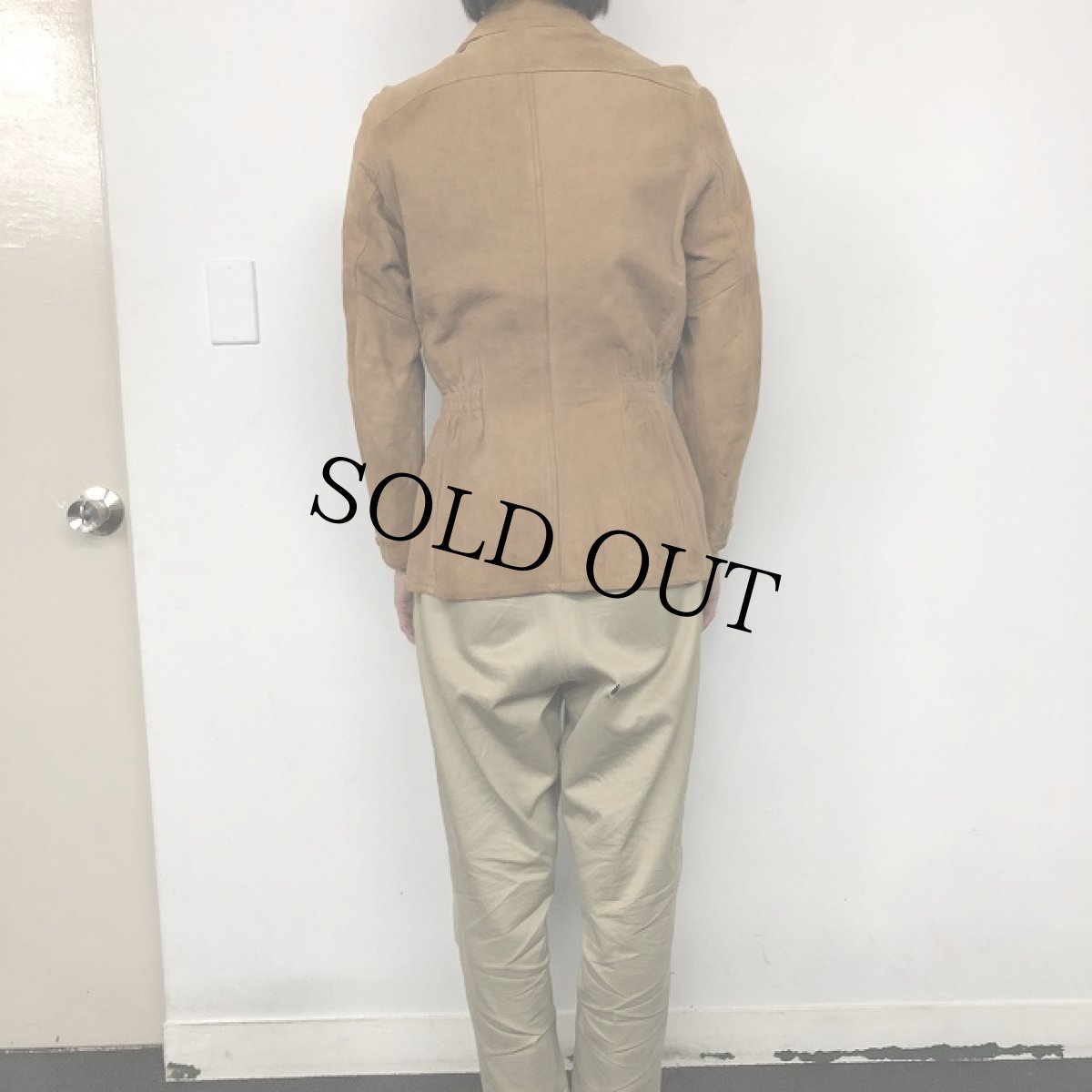 画像4: 50's〜60's Nubuck Sports Jacket (4)