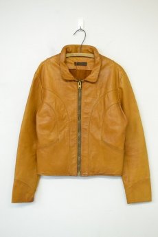 画像1: VINTAGE OSHWAHKON レザーJKT (1)