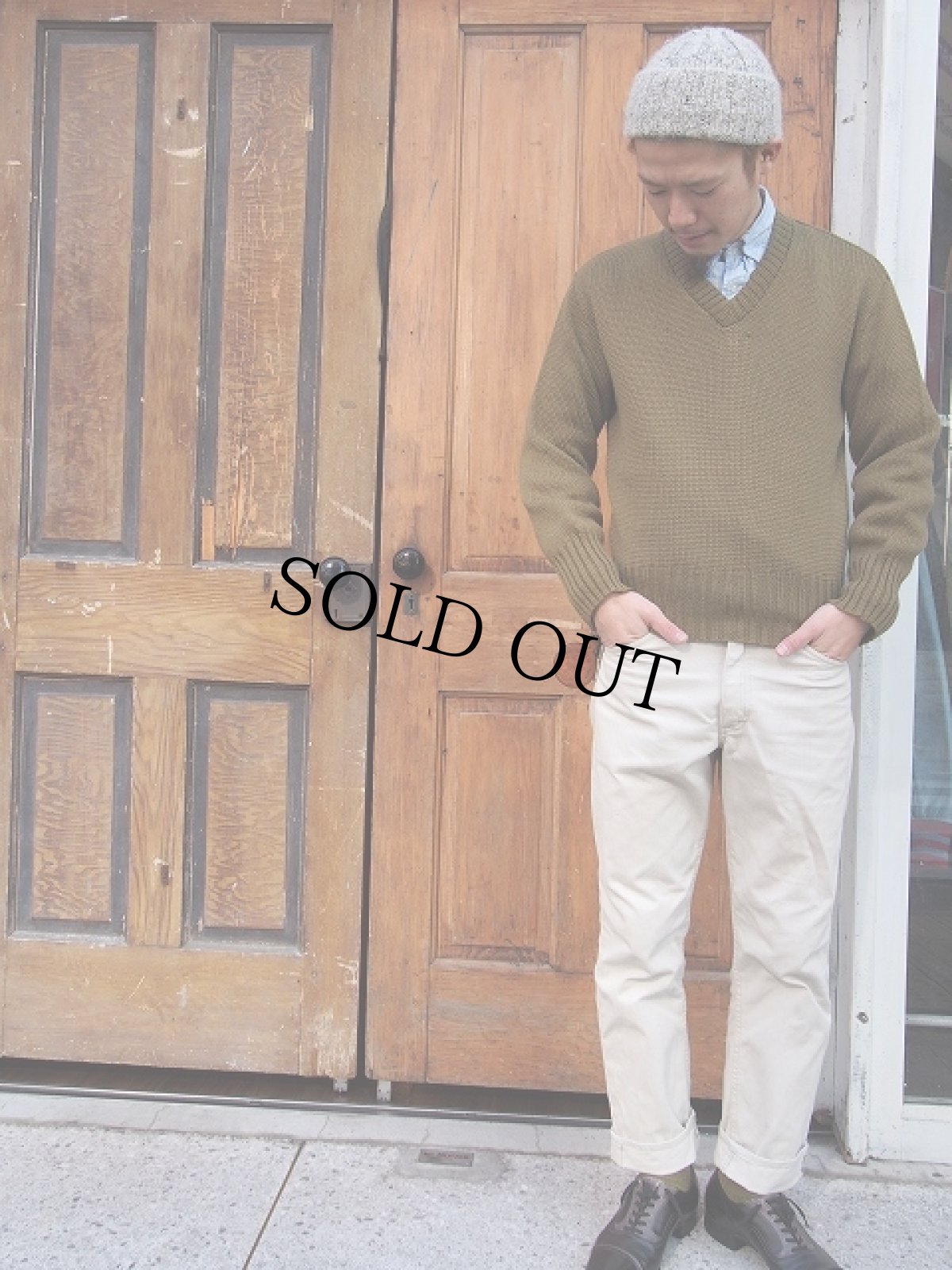 画像2: U.S.Army 24th Infantry Division Vネックセーター (2)