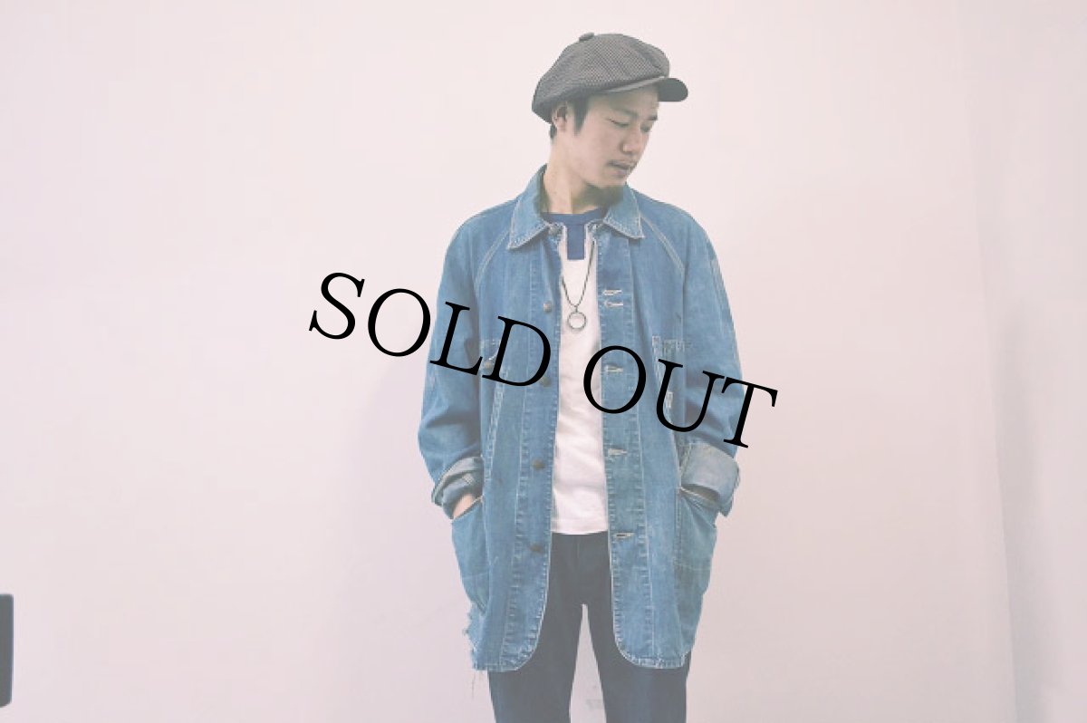 画像3: 40's PAYDAY デニムカバーオール (3)