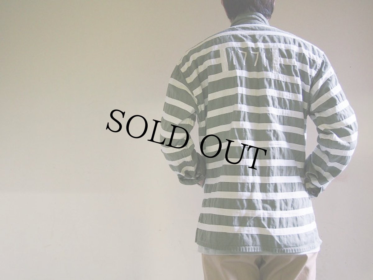 画像4: VINTAGE USMC HBT 囚人コスチュームカバーオール (4)