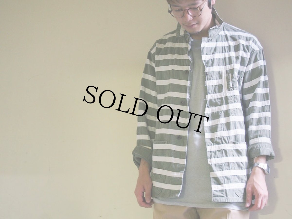 画像3: VINTAGE USMC HBT 囚人コスチュームカバーオール (3)