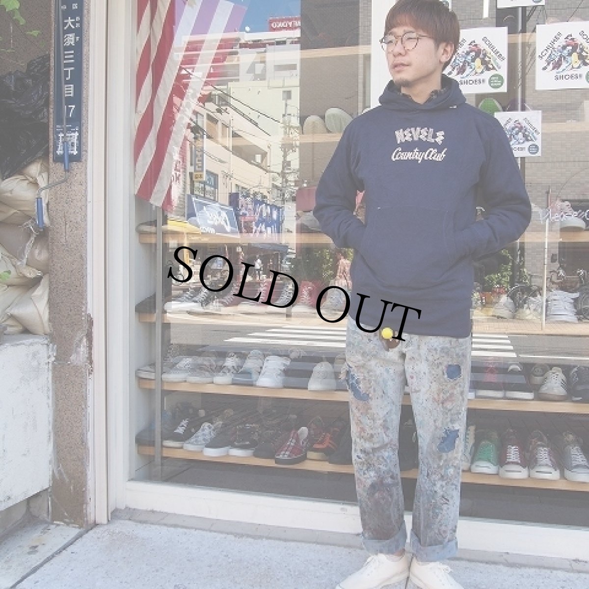 画像2: 50's ドラポケプリントスウェットパーカ (2)