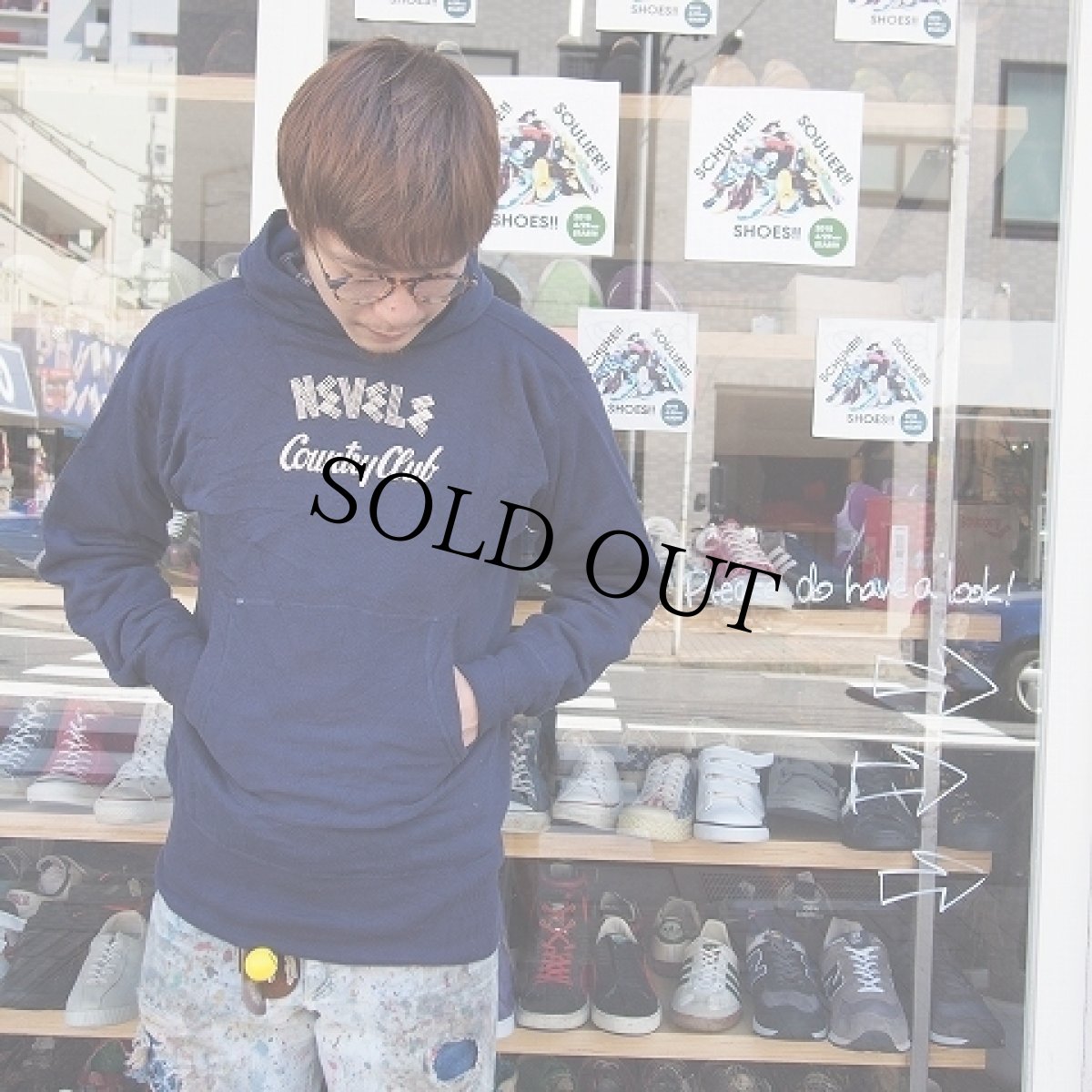 画像3: 50's ドラポケプリントスウェットパーカ (3)