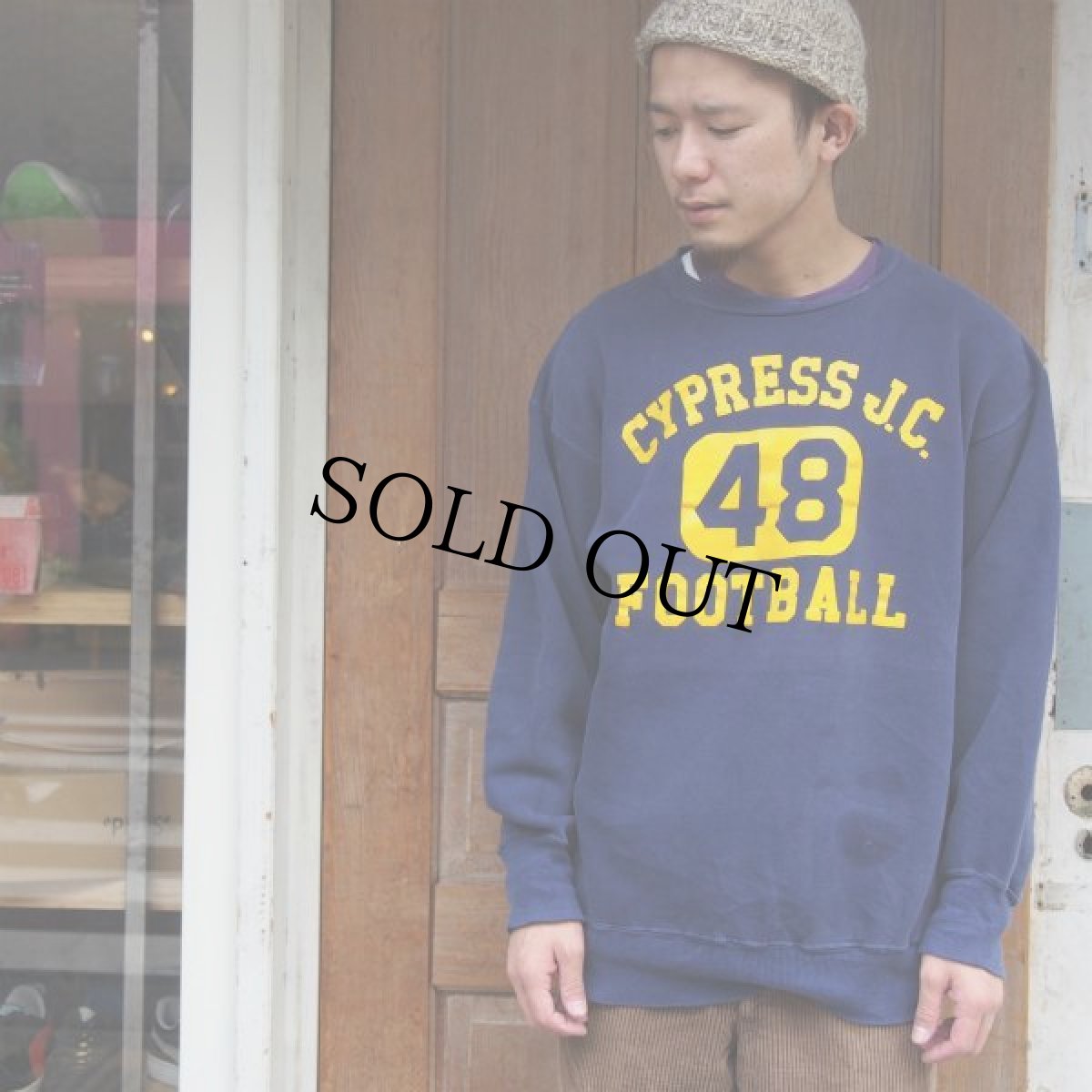 画像3: 60's RUSSELL 3段プリントスウェット (3)