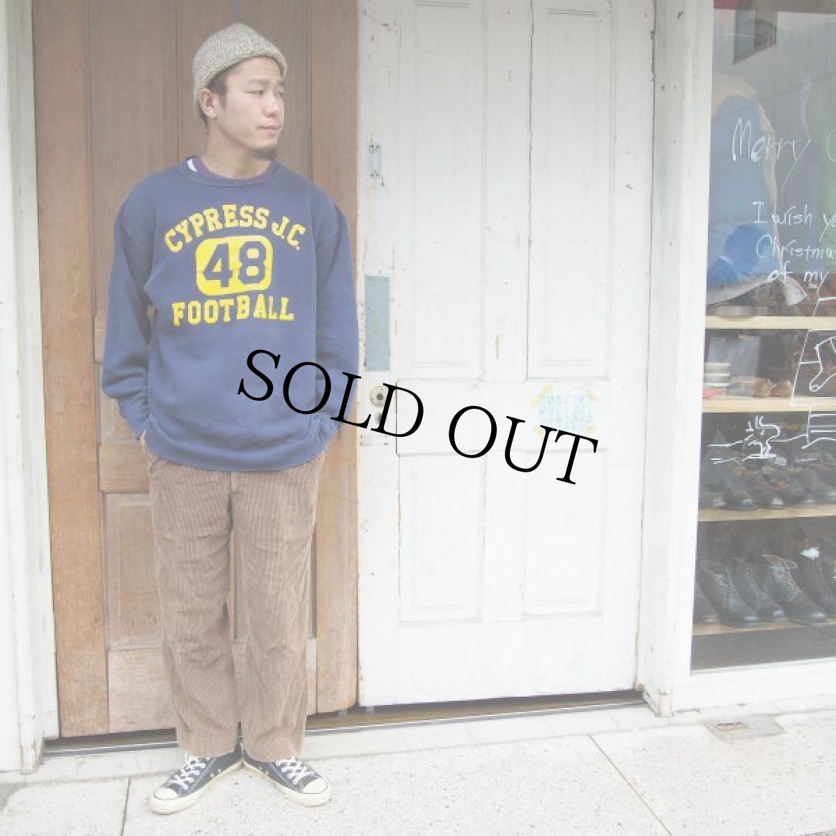 画像2: 60's RUSSELL 3段プリントスウェット (2)