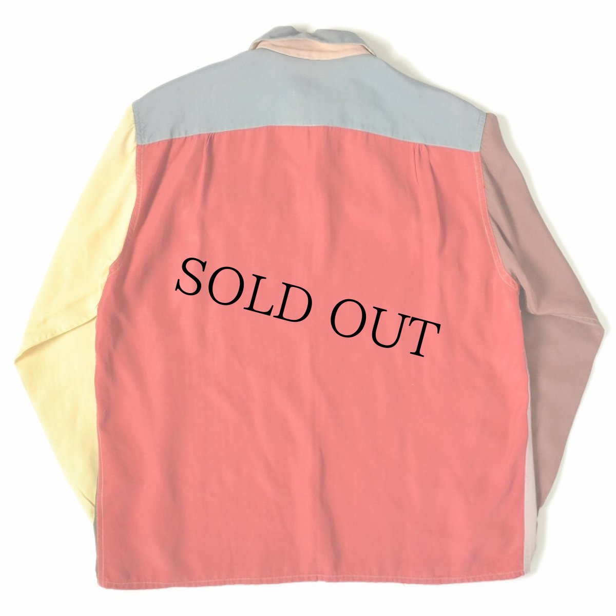 画像2: 50's クレイジーパターンシャツ (2)