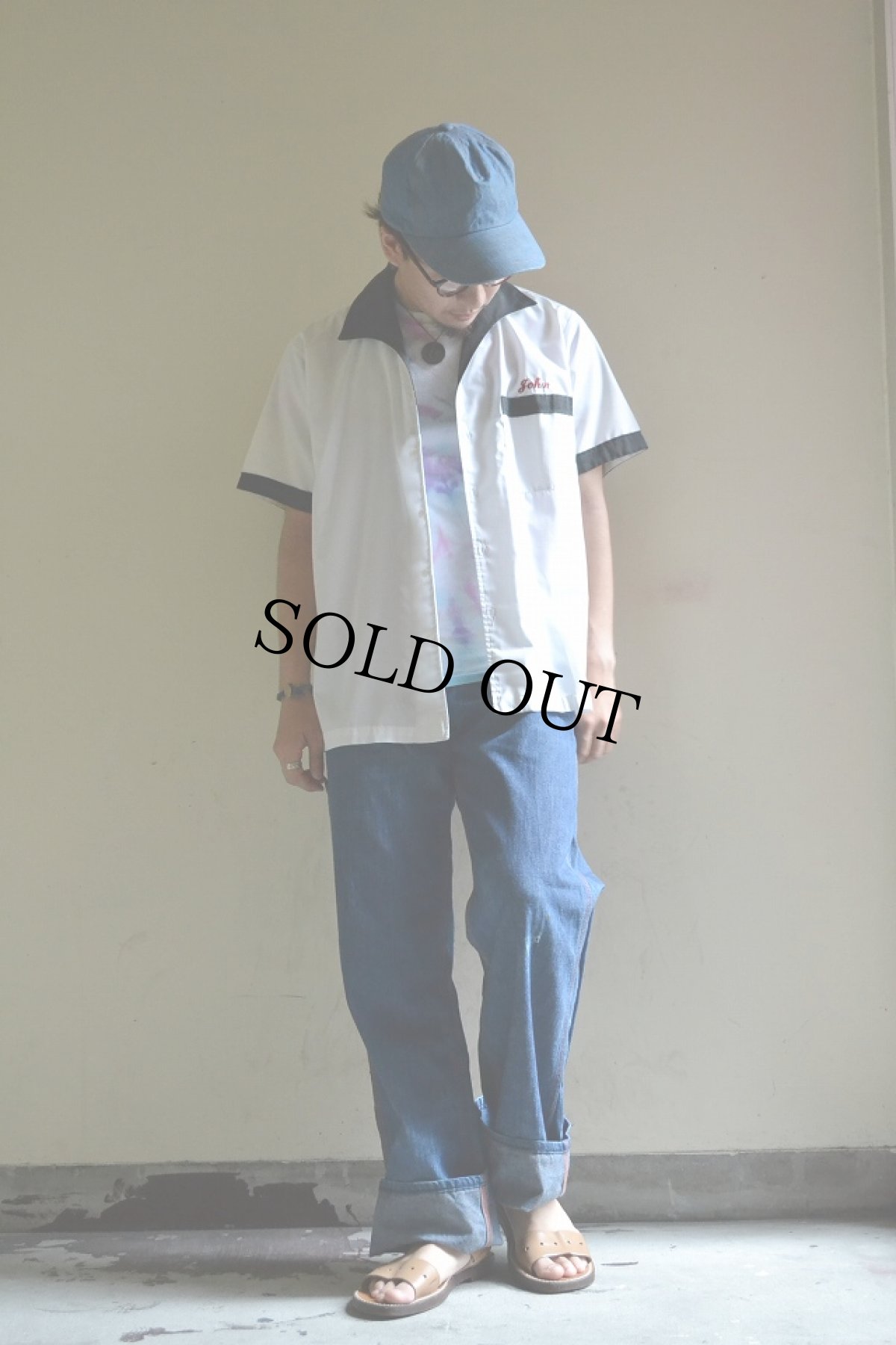 画像3: 70's イタリアンカラーボーリングシャツ (3)