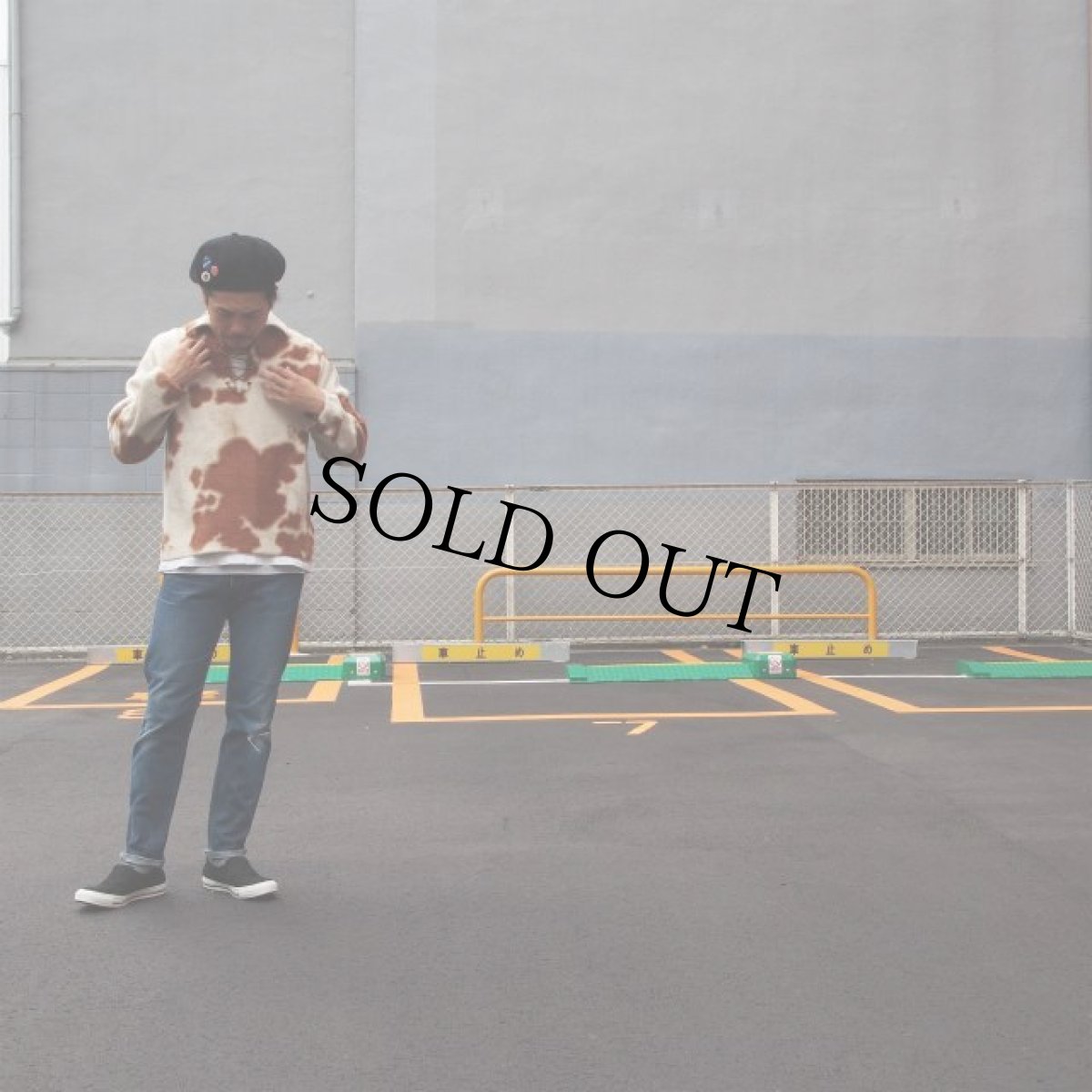 画像3: 60's KODIAK ホルスタイン柄フェイクファーレースアップジャケット (3)