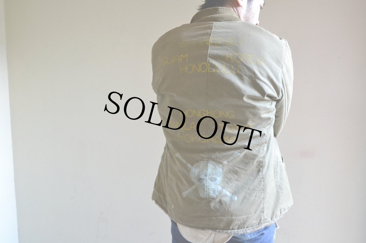 画像5: 40's US.ARMY M-43 ハンドペイントライナージャケット (5)