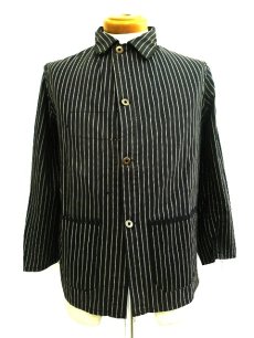 画像1: 20〜30's WABASH COVERALL BLACK COLOR (1)