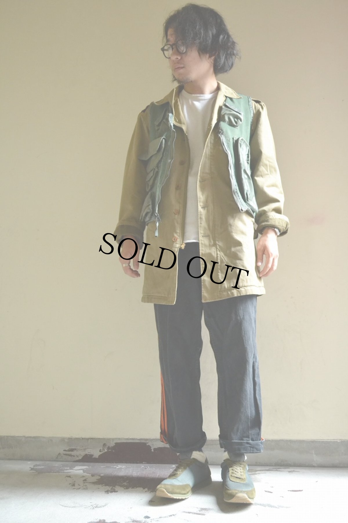 画像3: 60's CAN'T BUST'EM FRISKO JEENS ライン入りワークパンツ (3)