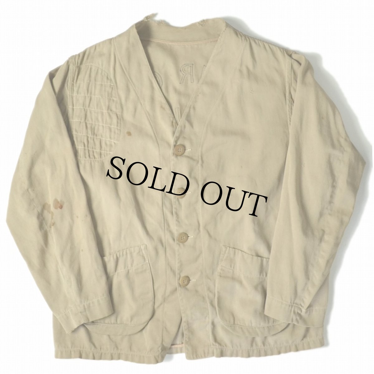 画像2: 40's Duxbak パッチ付きシューティングJKT (2)