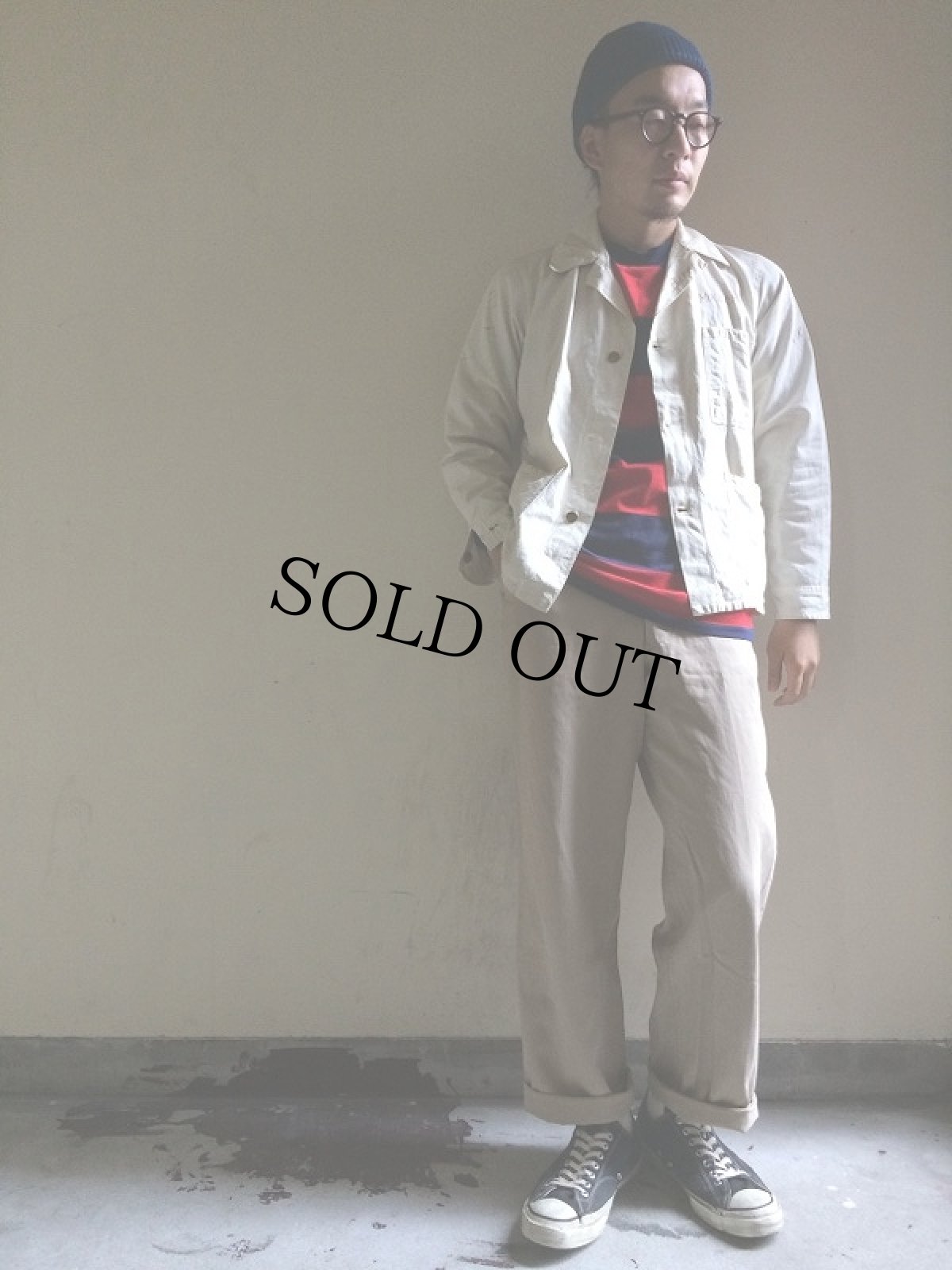 画像3: 40's ハンドペイントメモリアルジャケット (3)