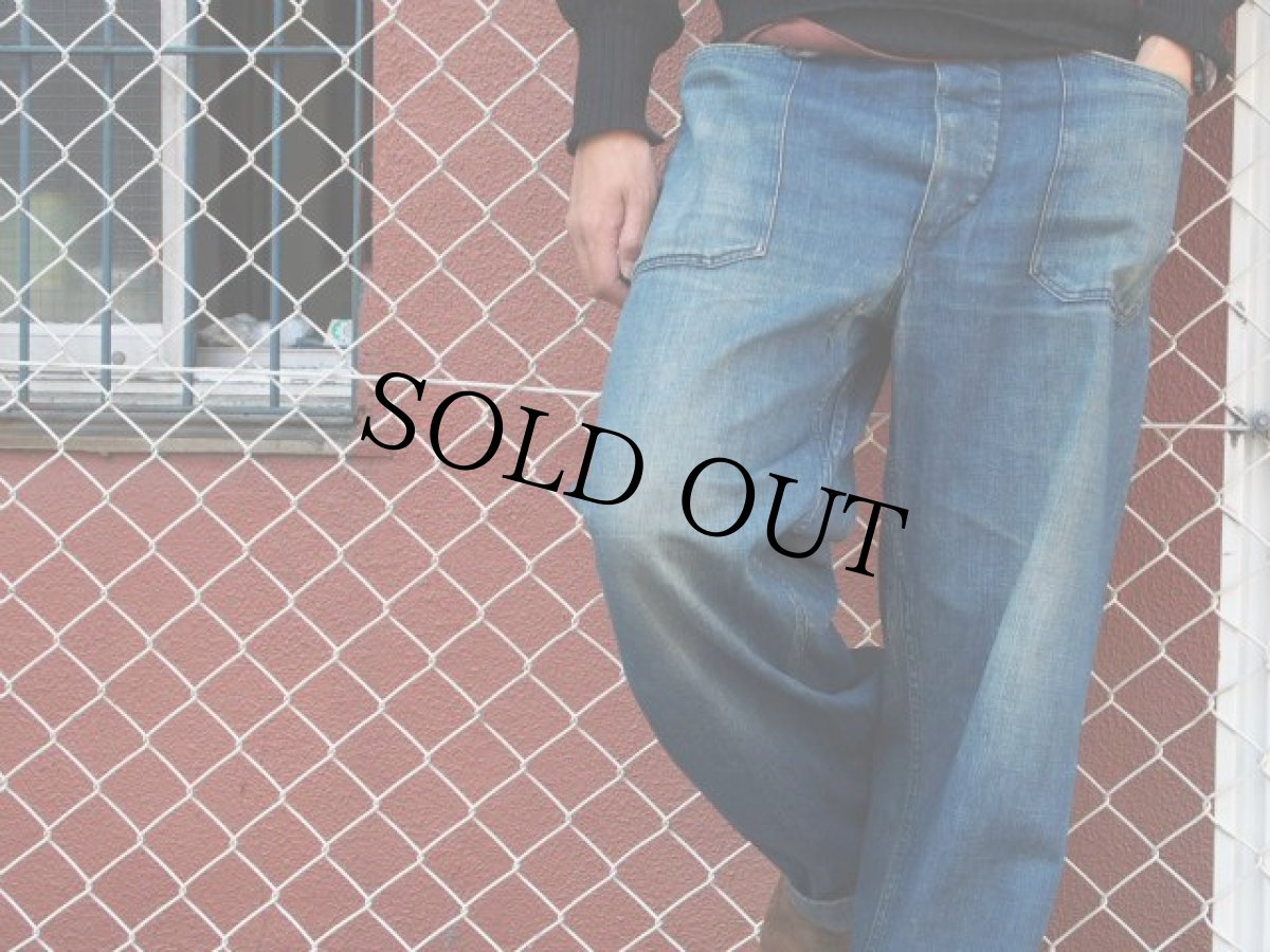 画像6: 40's USN デニム巻きパンツ (6)