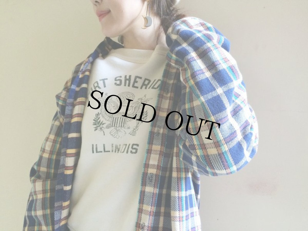 画像5: 50's "FORT SHERIDAN" プリントスウェット (5)