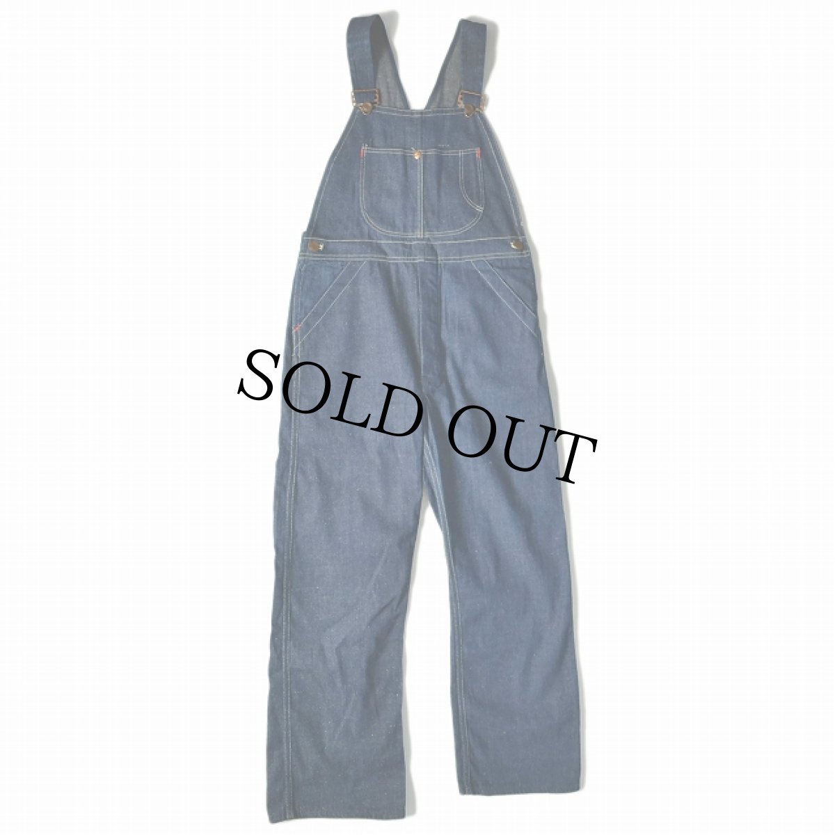 画像2: 50's BIG BILL デニムオーバーオール DEADSTOCK (2)