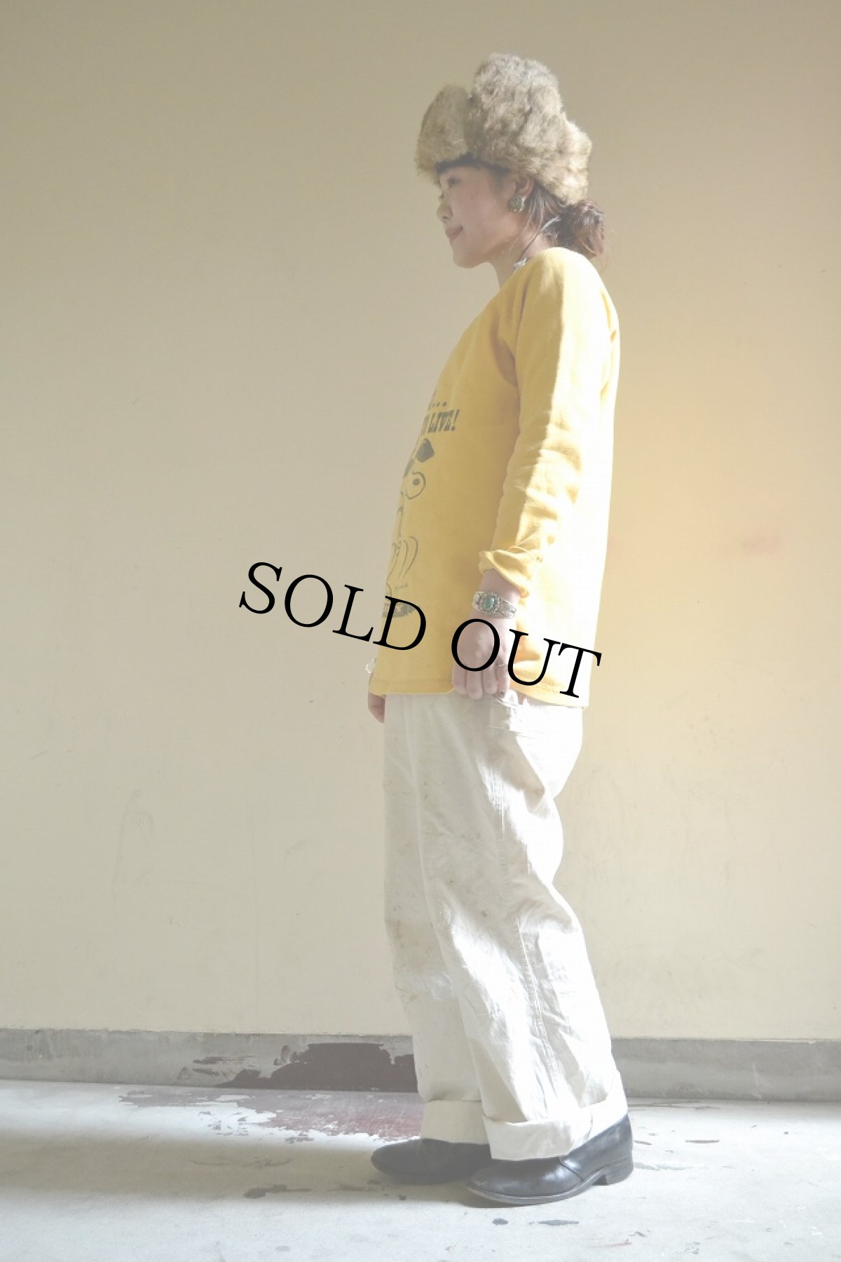 画像2: 60's SPRUCE SNOOPY 染み込みプリントスウェット (2)