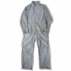 画像6: 50's Carhartt ヒッコリー柄オールインワン (6)