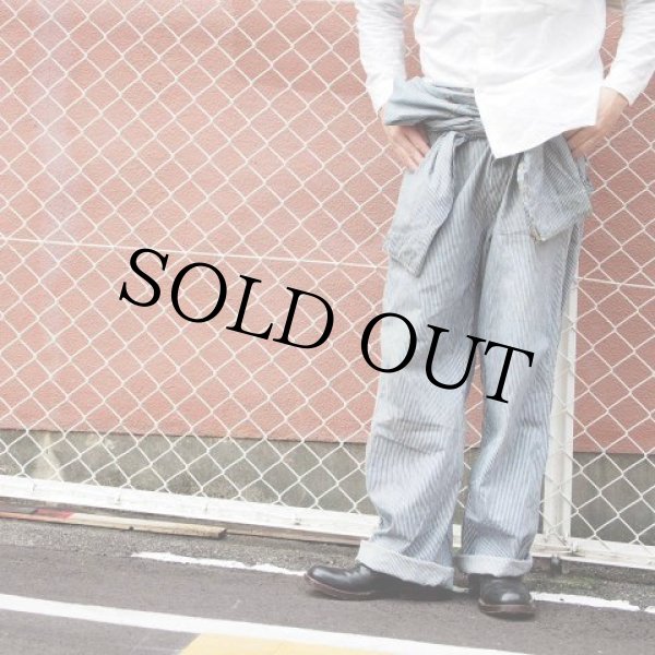 Carhartt WIP カーハート 　つなぎ　オールインワン　ヒッコリー 50's Carhartt ヒッコリー柄オールインワンカーハート ハートタグ