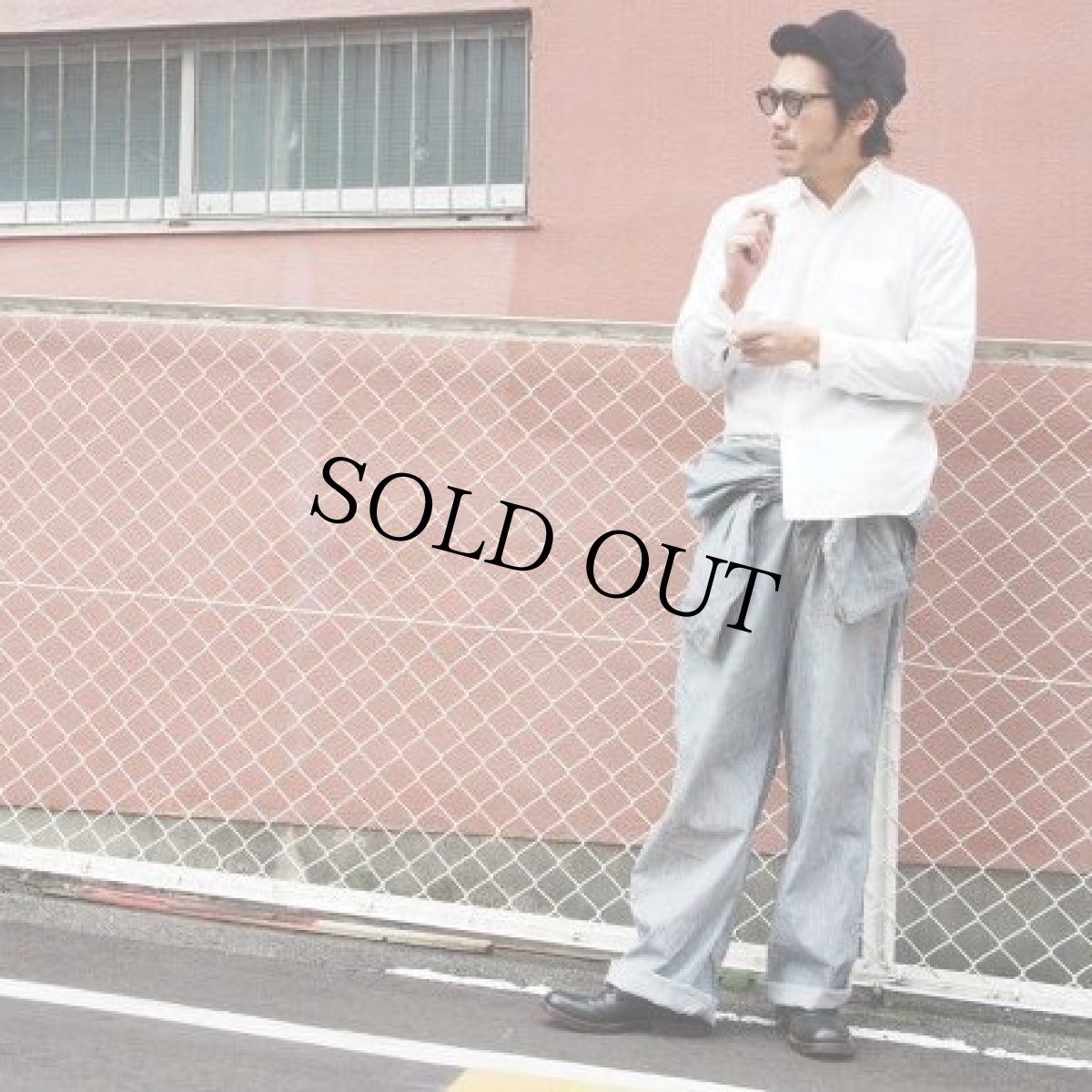 画像2: 50's Carhartt ヒッコリー柄オールインワン (2)