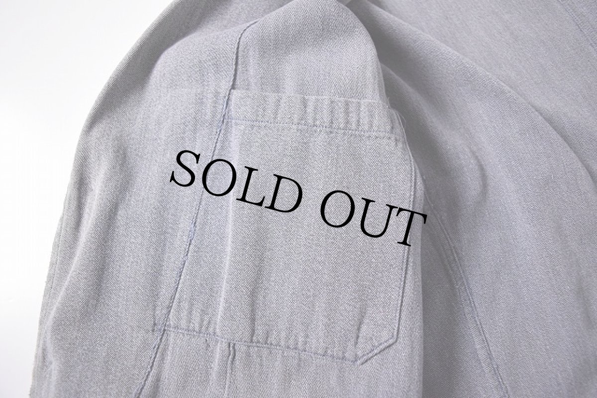 画像6: 40's〜50's FRANCE 黒シャンワークジャケット (6)