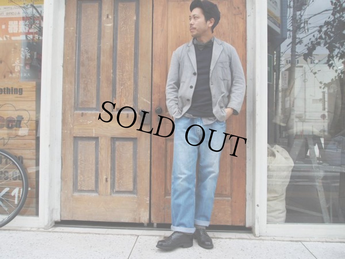 画像8: 40's〜50's FRANCE 黒シャンワークジャケット (8)