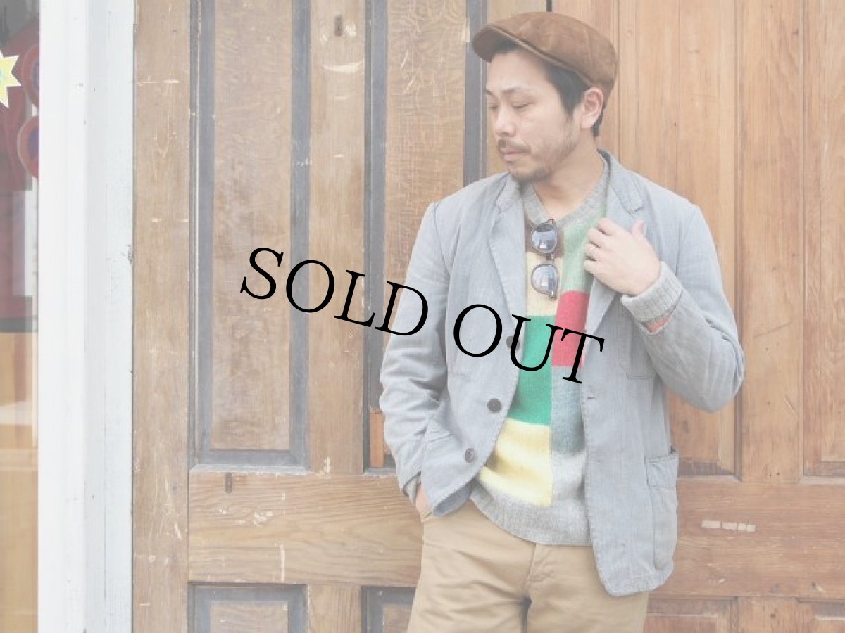 画像15: 40's〜50's FRANCE 黒シャンワークジャケット (15)