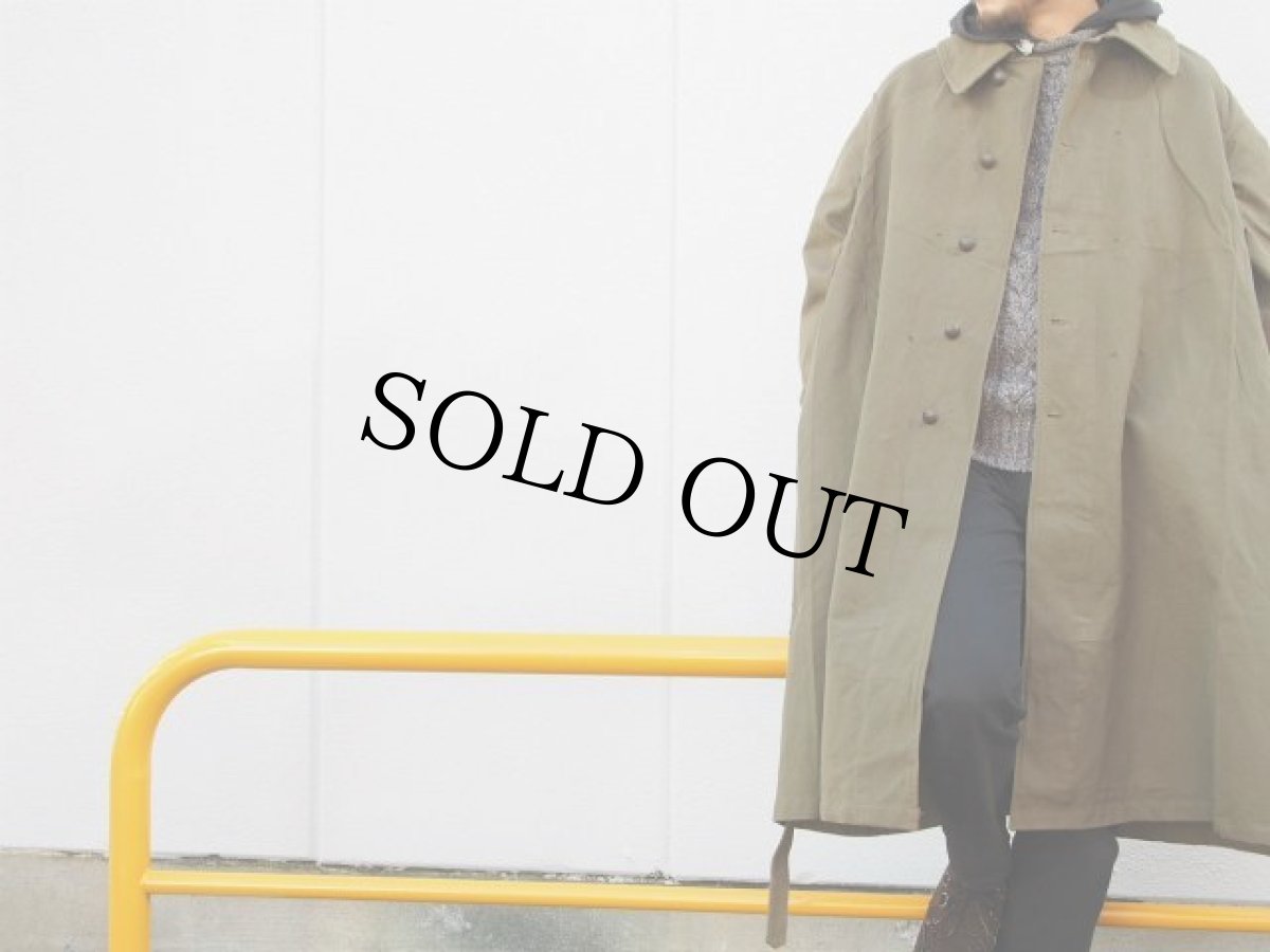 画像4: 50's French ARMY モーターサイクルコート DEADSTOCK (4)