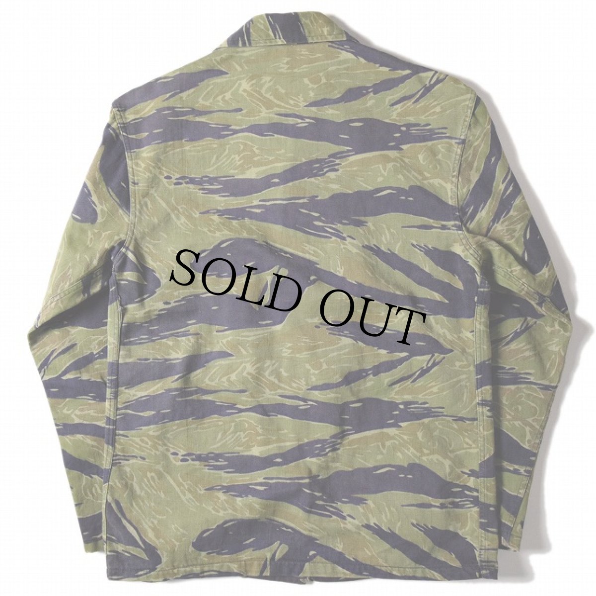 画像2: 60's US タイガーカモシャツ (2)