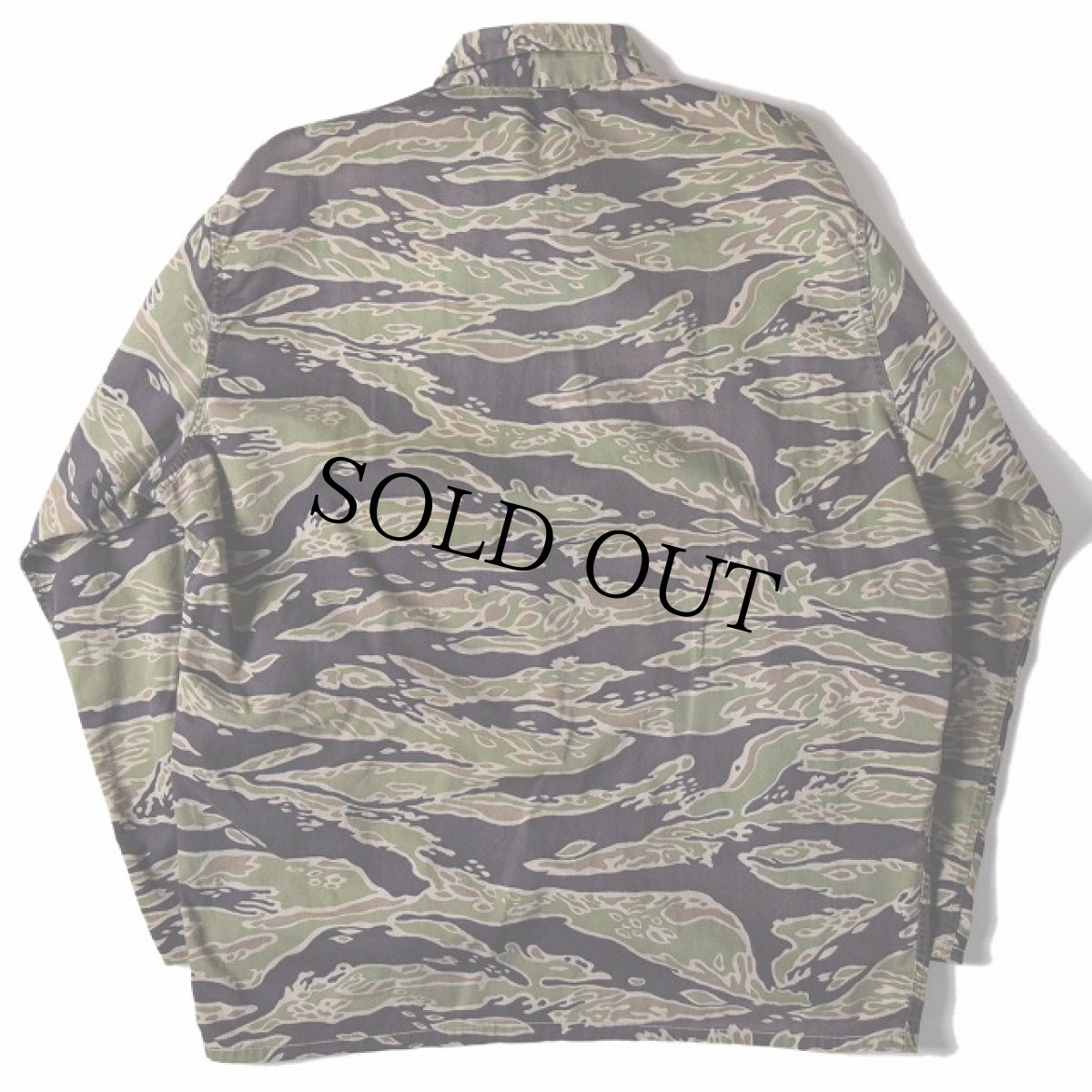 画像2: 60's US タイガーカモシャツ (2)