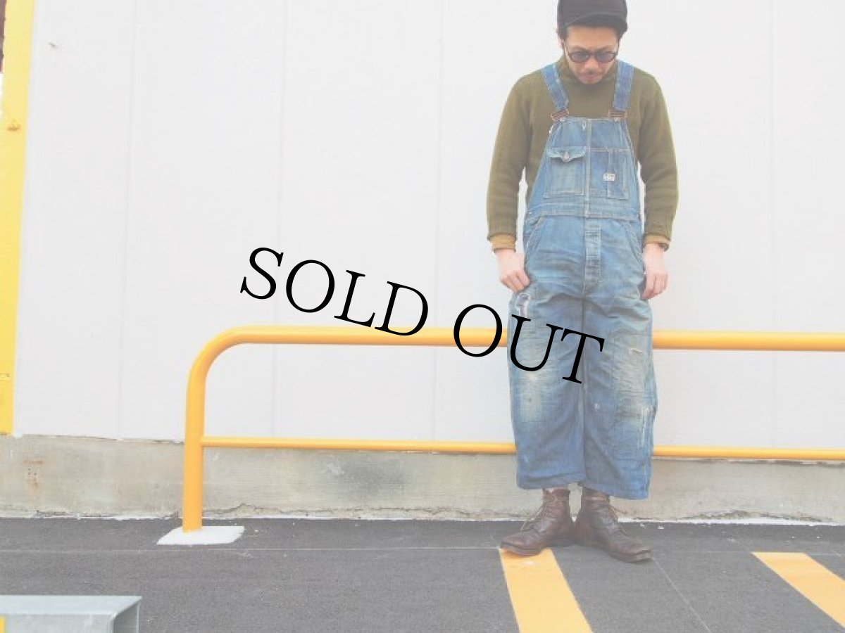 画像2: 30's〜40's M.W Pioneer セパレートポケットオーバーオール (2)