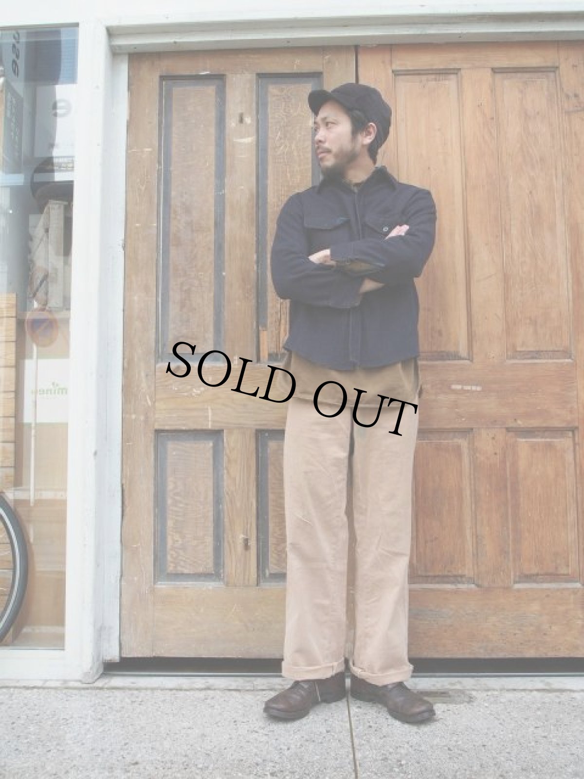 画像4: 40's US HBT　囚人パンツ (4)