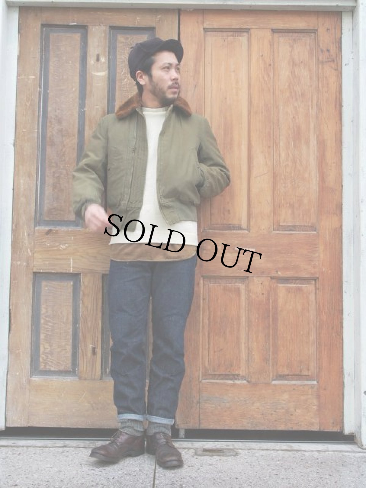 画像2: 40's USAAF B-15 フライトジャケット (2)