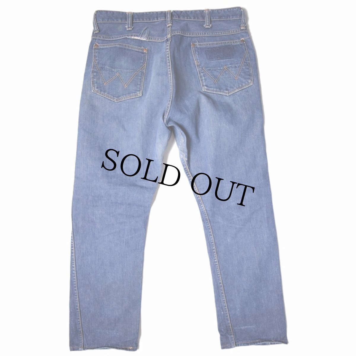 画像2: 60's Wrangler 11MWZ デニムパンツ (2)