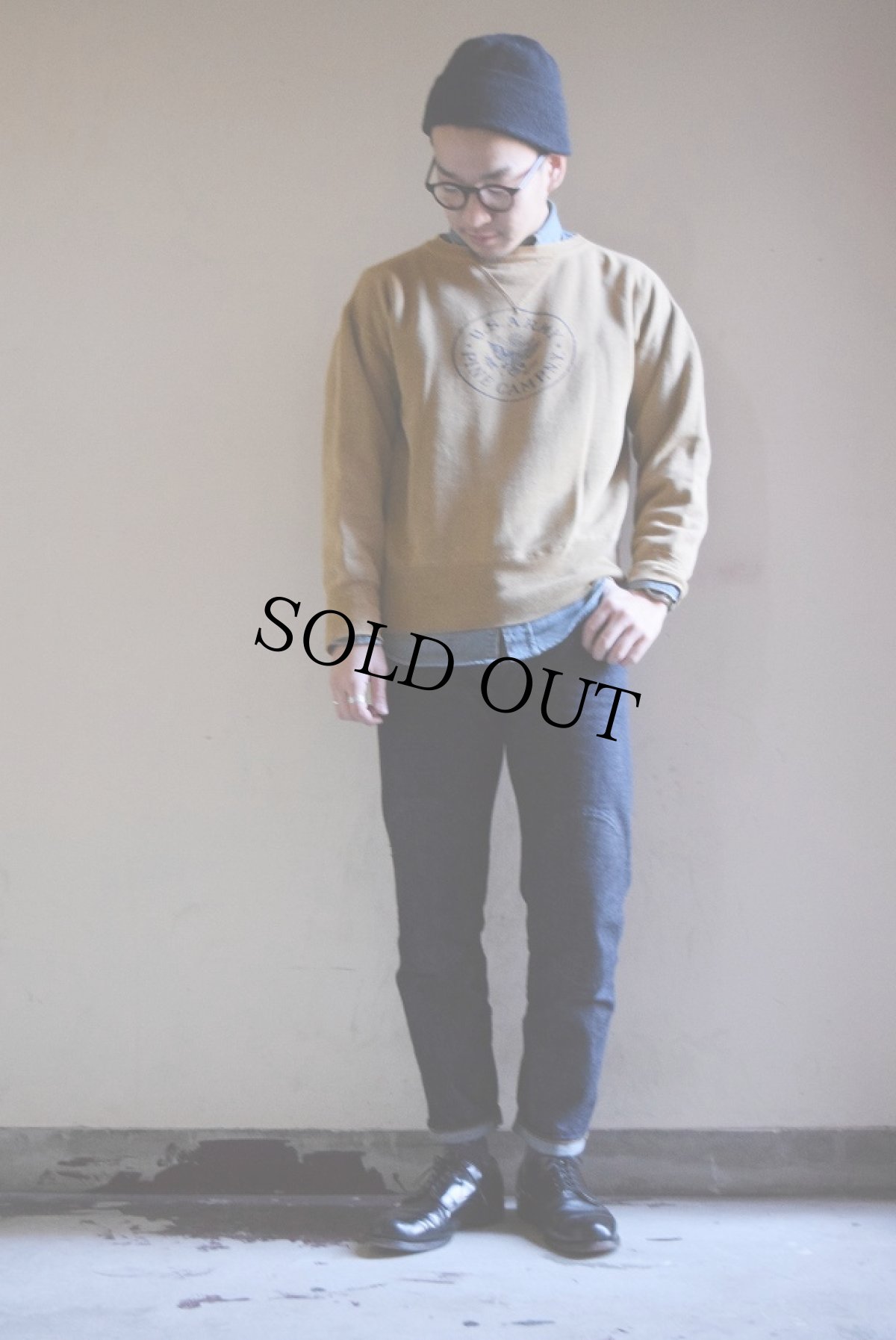 画像2: 40's US.ARMY 両V プリントスウェット (2)