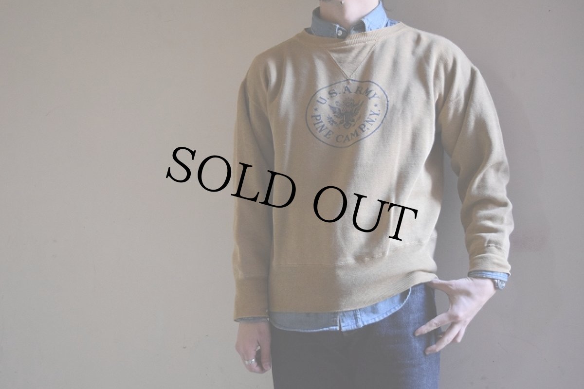 画像3: 40's US.ARMY 両V プリントスウェット (3)