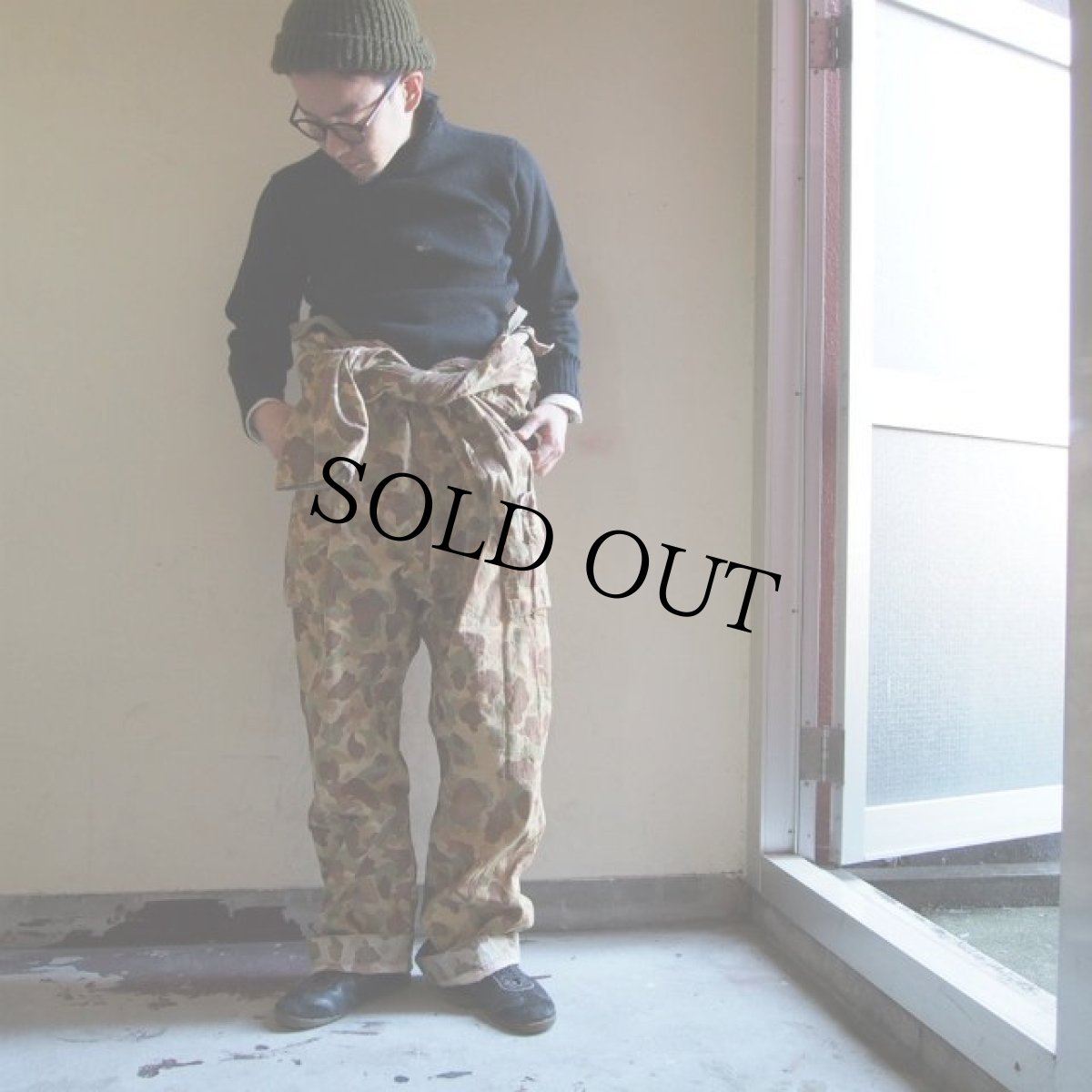 画像5: 40's USMC ダックハンターカモHBTオールインワン (5)