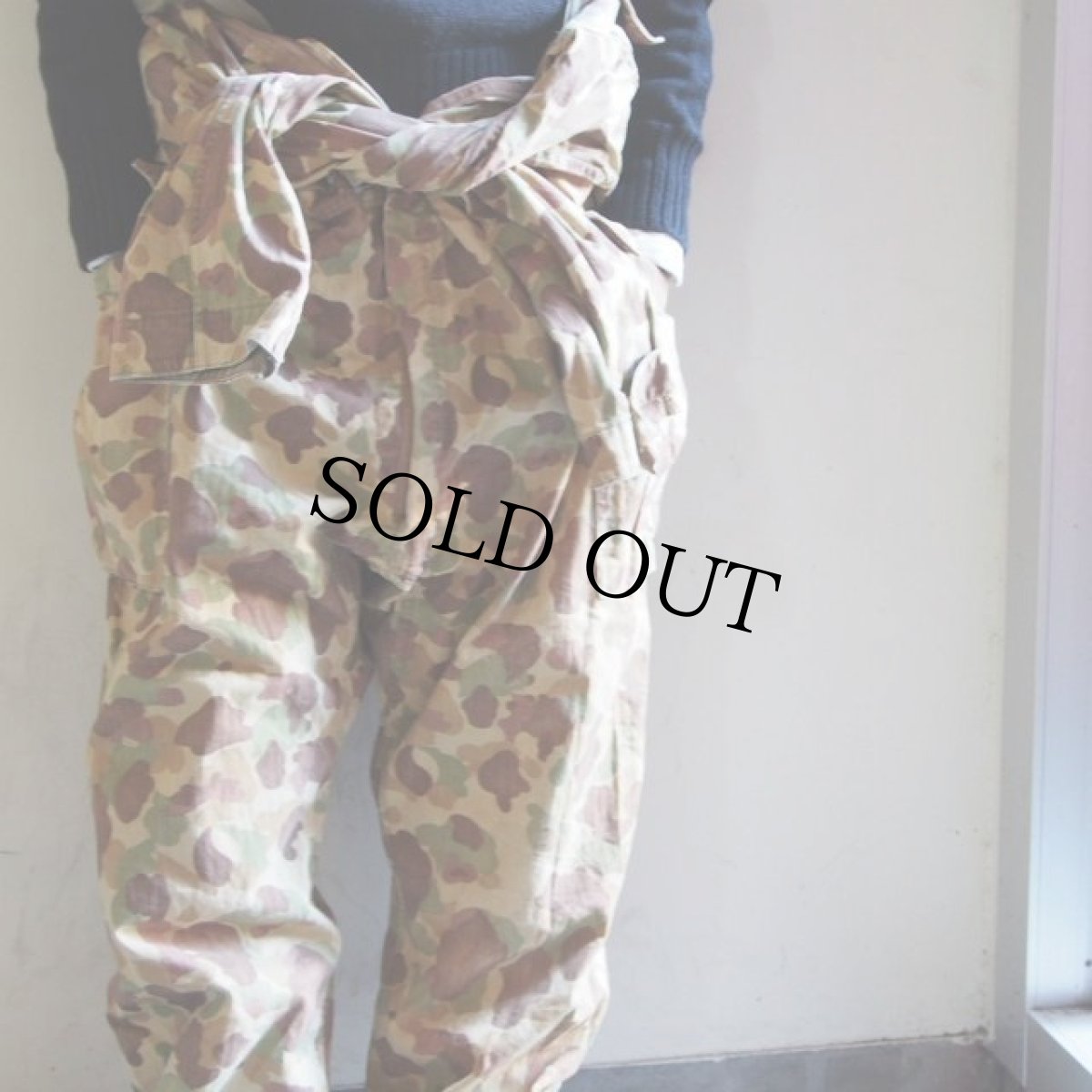 画像4: 40's USMC ダックハンターカモHBTオールインワン (4)