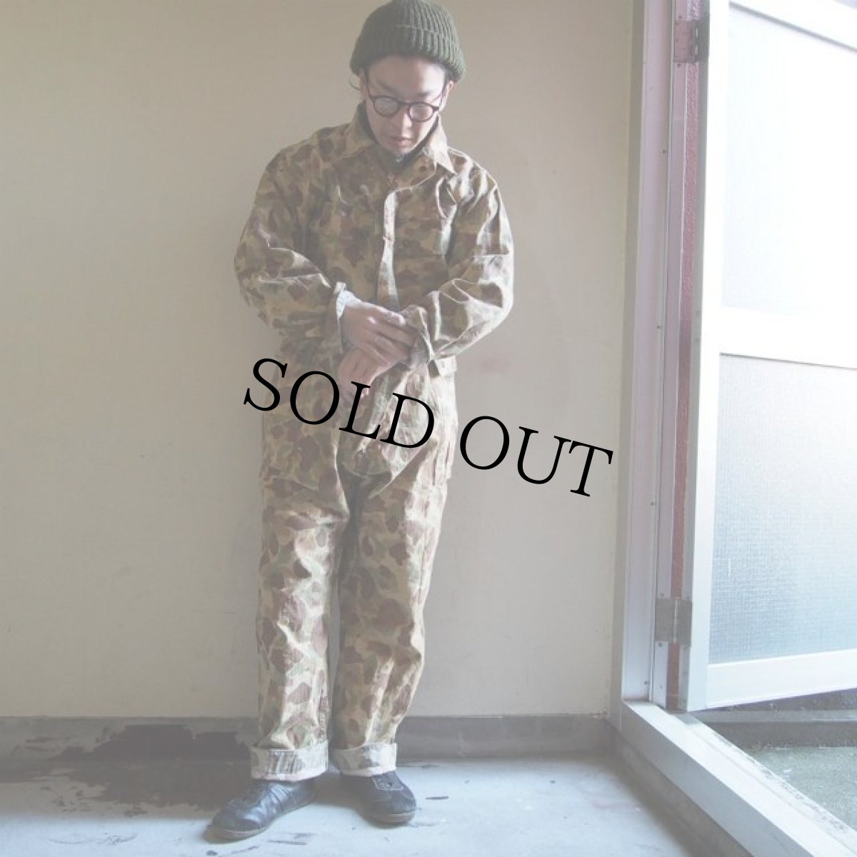 画像9: 40's USMC ダックハンターカモHBTオールインワン (9)