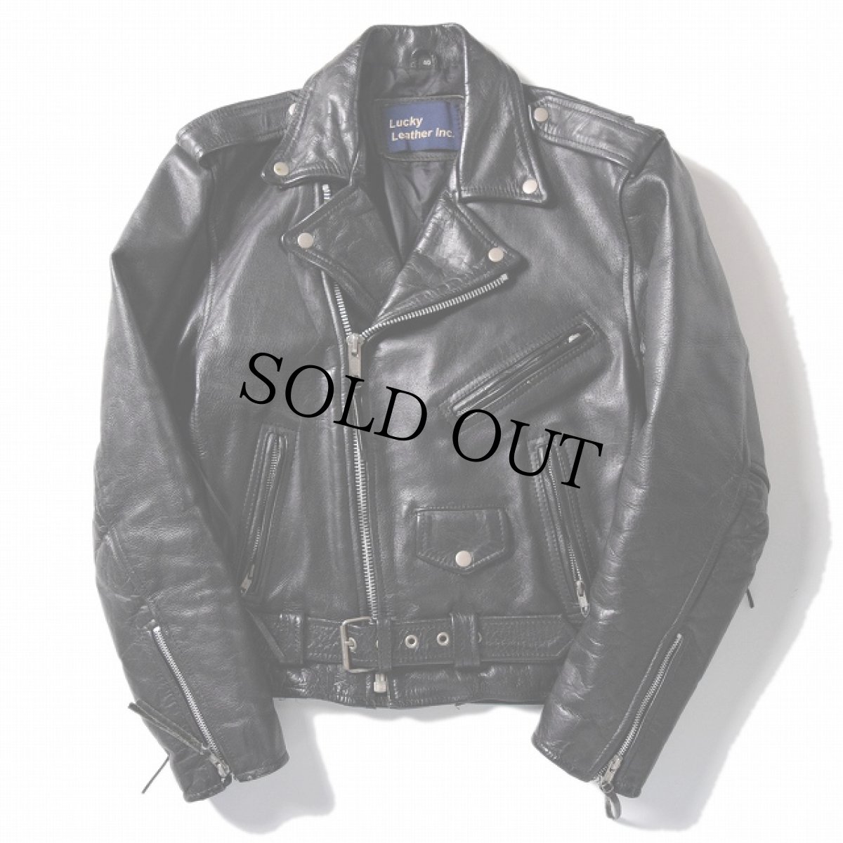 画像2: 70's〜80's パキジャン ダブルライダースジャケット (2)