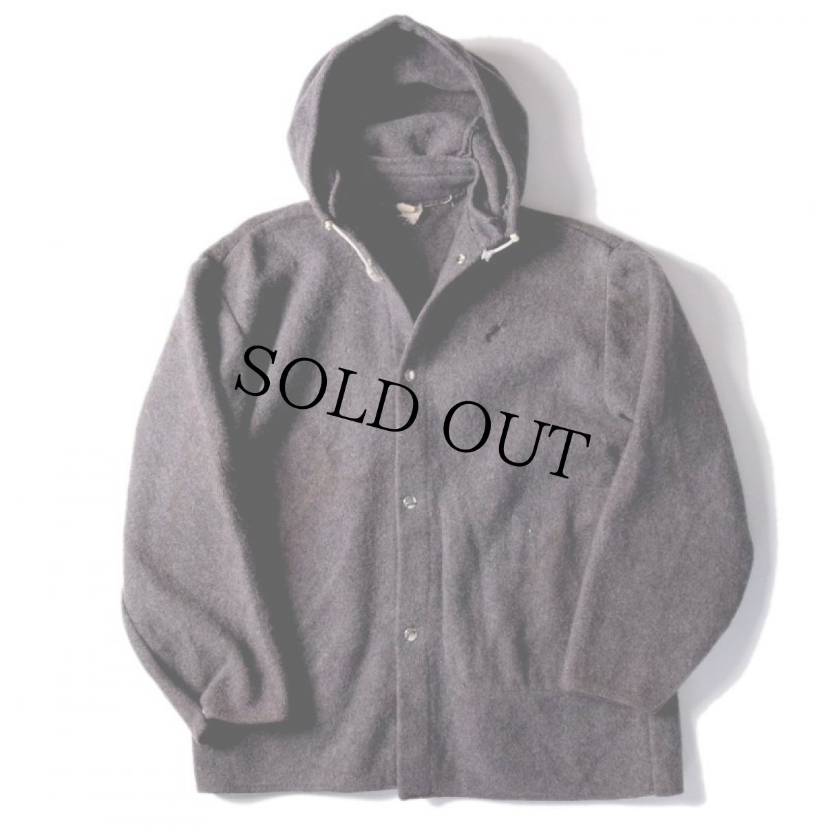 画像2: 60's〜70's "WORK SAFELY" フードジャケット (2)