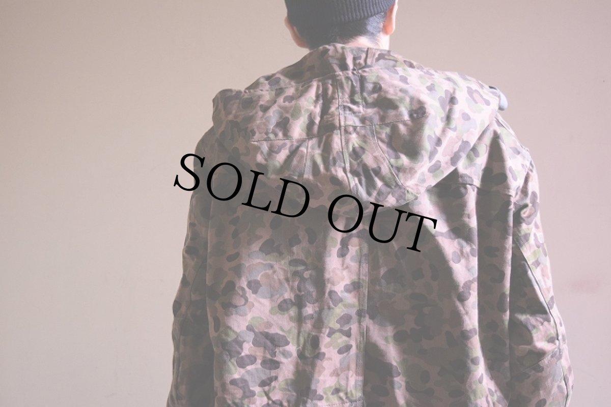 画像5: 60's オーストリア軍カモ柄オーバーロングコート (5)