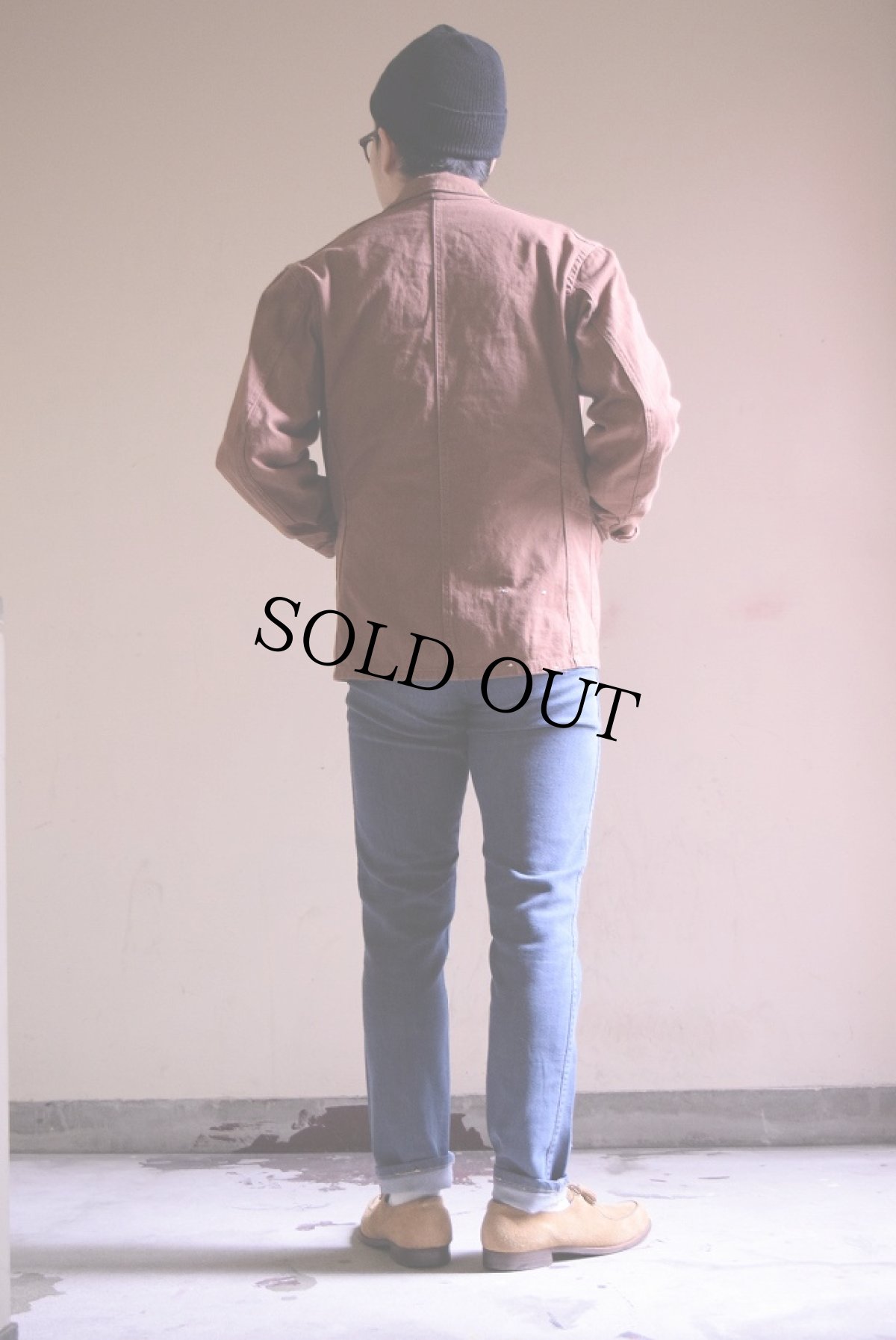 画像4: 40's UK "CLEANING SERVICE"チェンジボタンカバーオール (4)